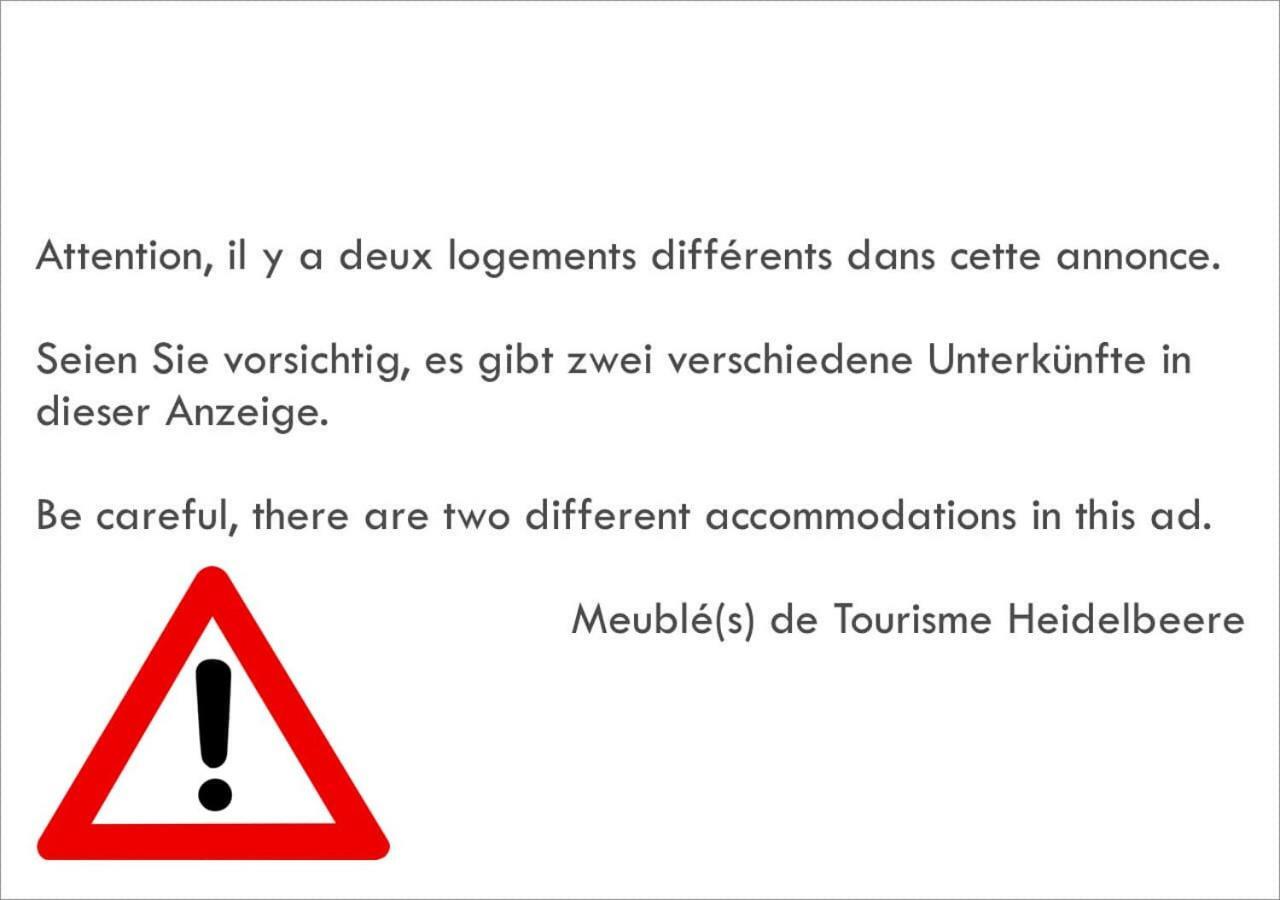 Meubles De Tourisme Heidelbeere Dambach Exterior foto